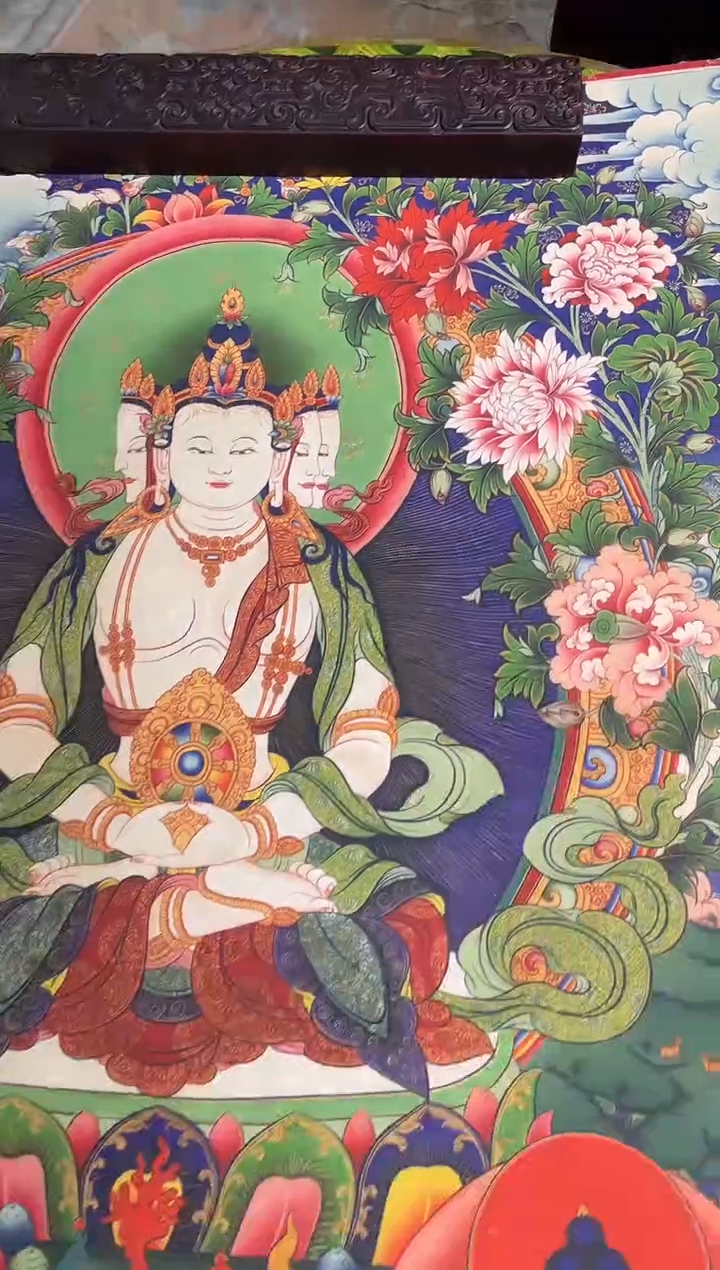 卷轴画路路的唐卡tk160