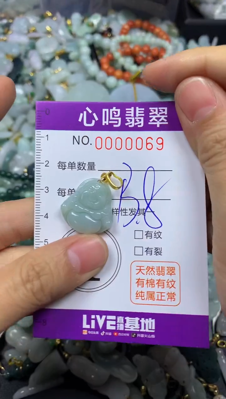 【闪购商品】翡翠颈饰未镶嵌闪购00069