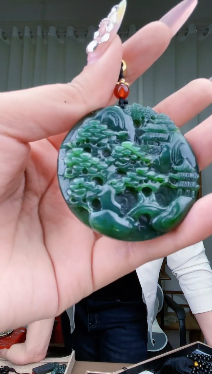 【闪购商品】和田玉挂件未镶嵌拍一发一，多样性发货！