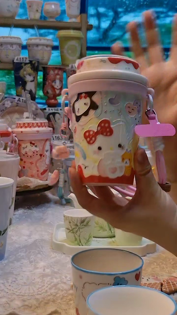 陶瓷景德镇手绘陶瓷杯