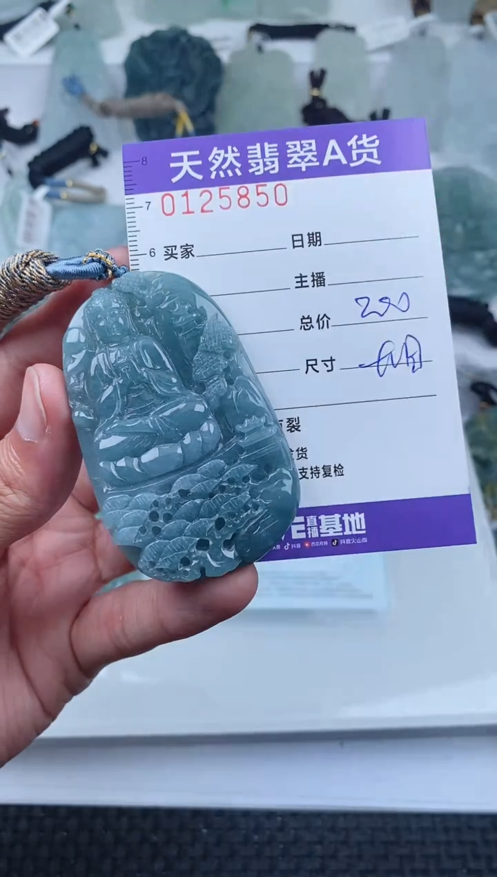 【闪购商品】翡翠颈饰未镶嵌        850