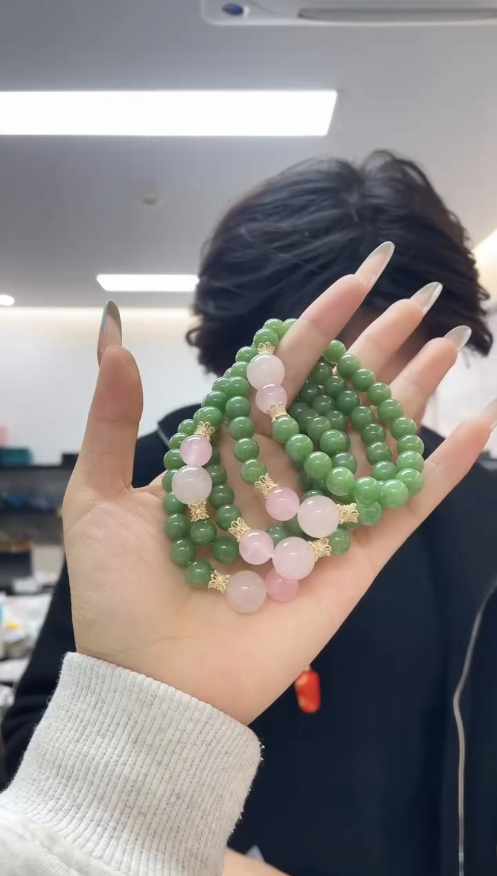 未镶嵌手串和田玉（多样性发一件）