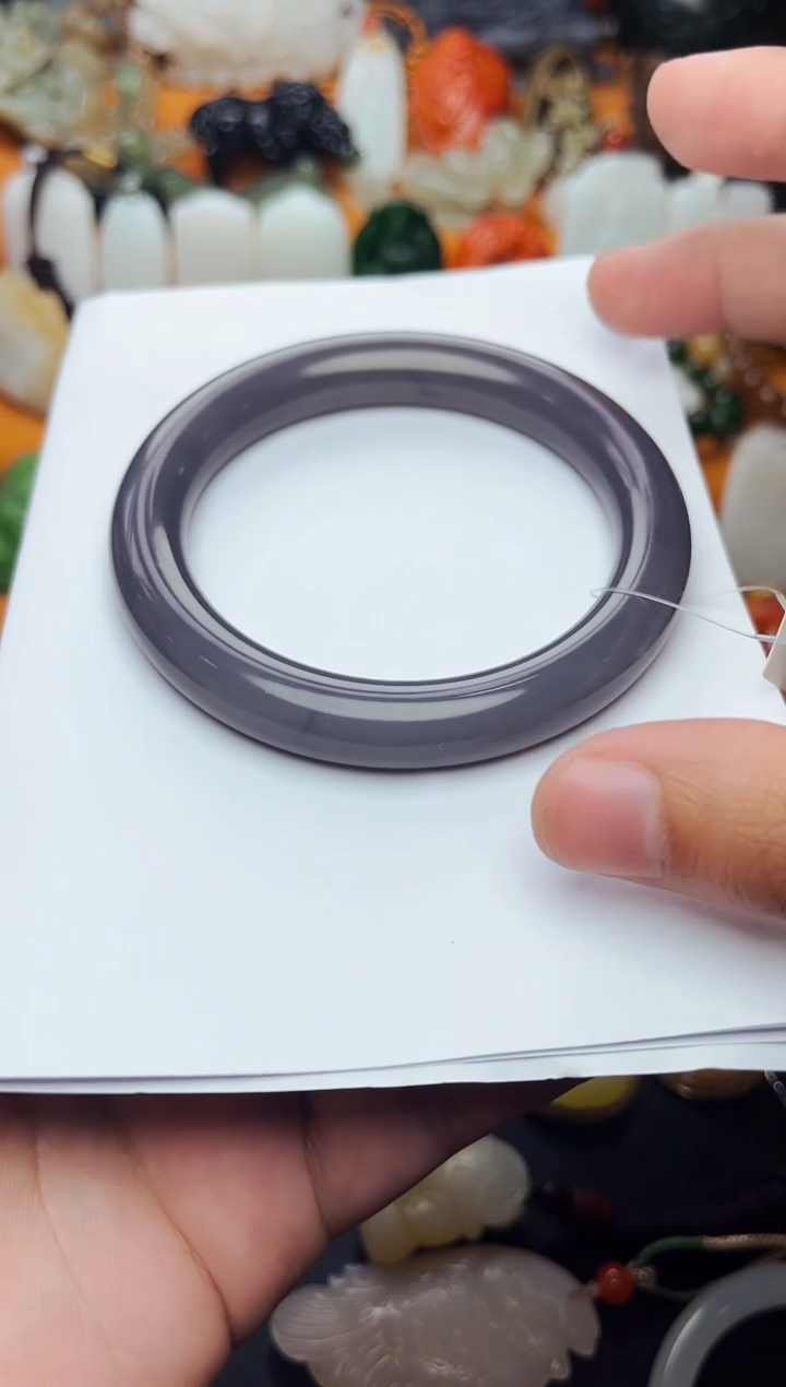 【闪购商品】和田玉手镯未镶嵌62.5圈口01