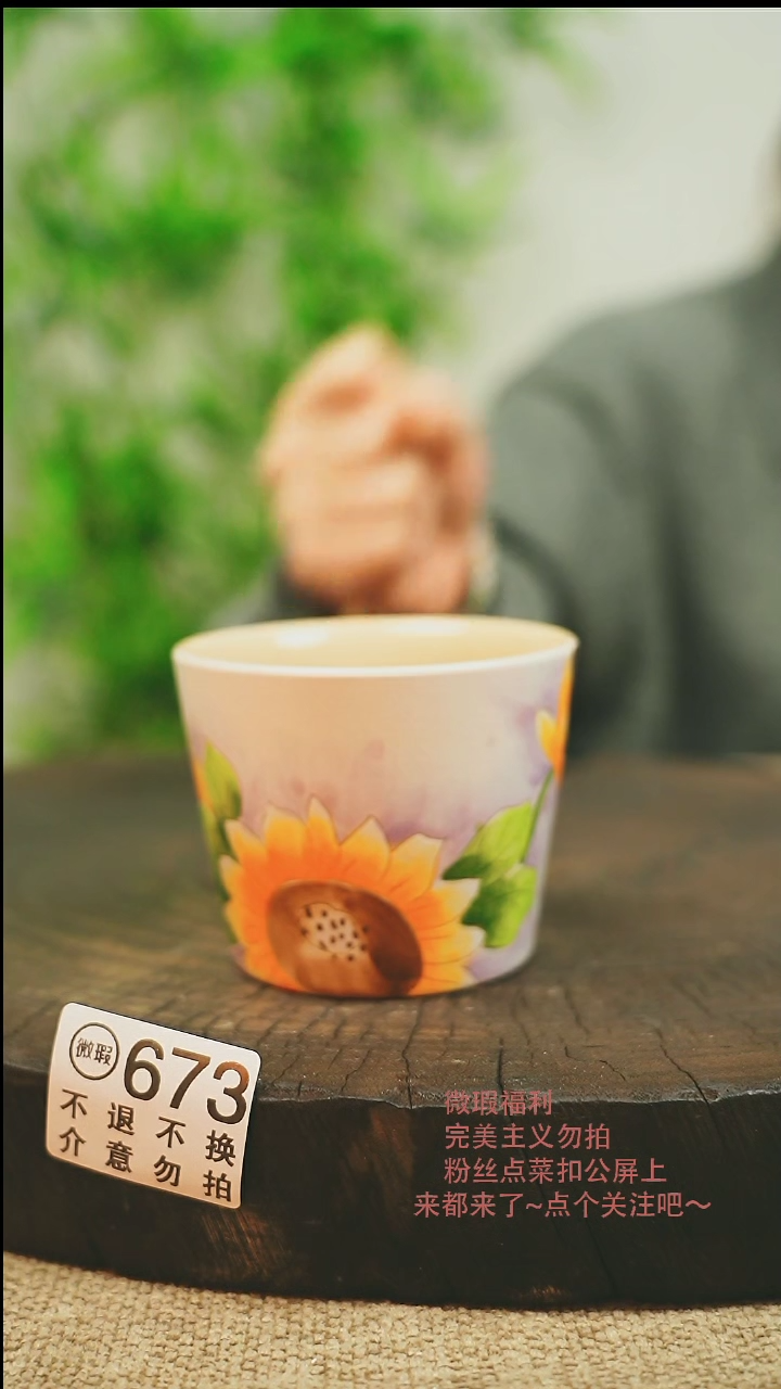 【闪购商品】微瑕景德镇高温釉下彩手工手绘673