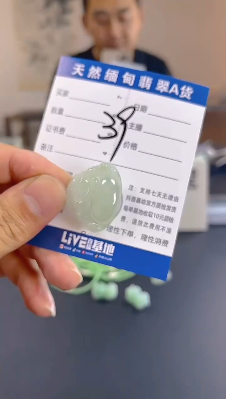 颈饰未镶嵌翡翠纯天然缅甸翡翠A货