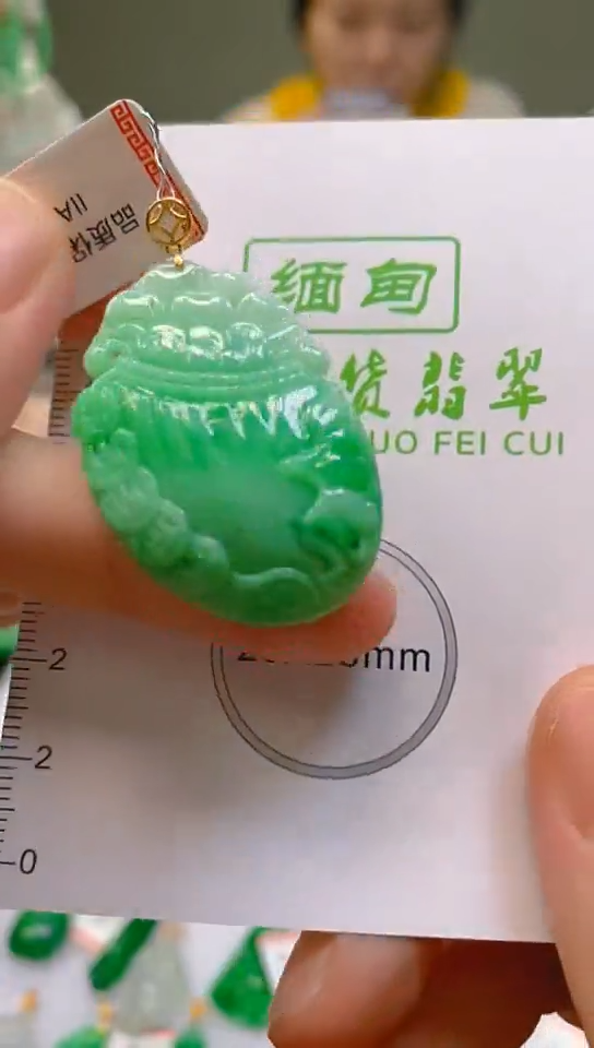 【闪购商品】翡翠颈饰18K金镶嵌新号开播，全场乱卖