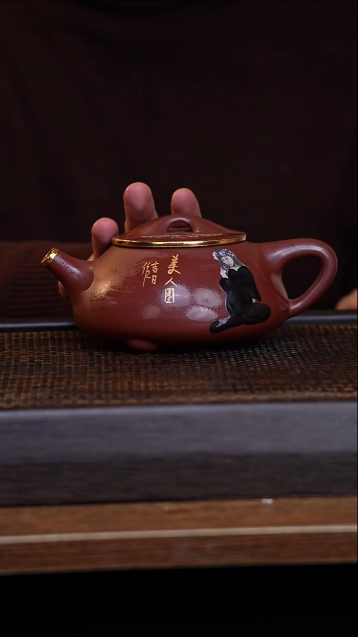 茶壶紫砂宜兴手工原矿紫砂壶001