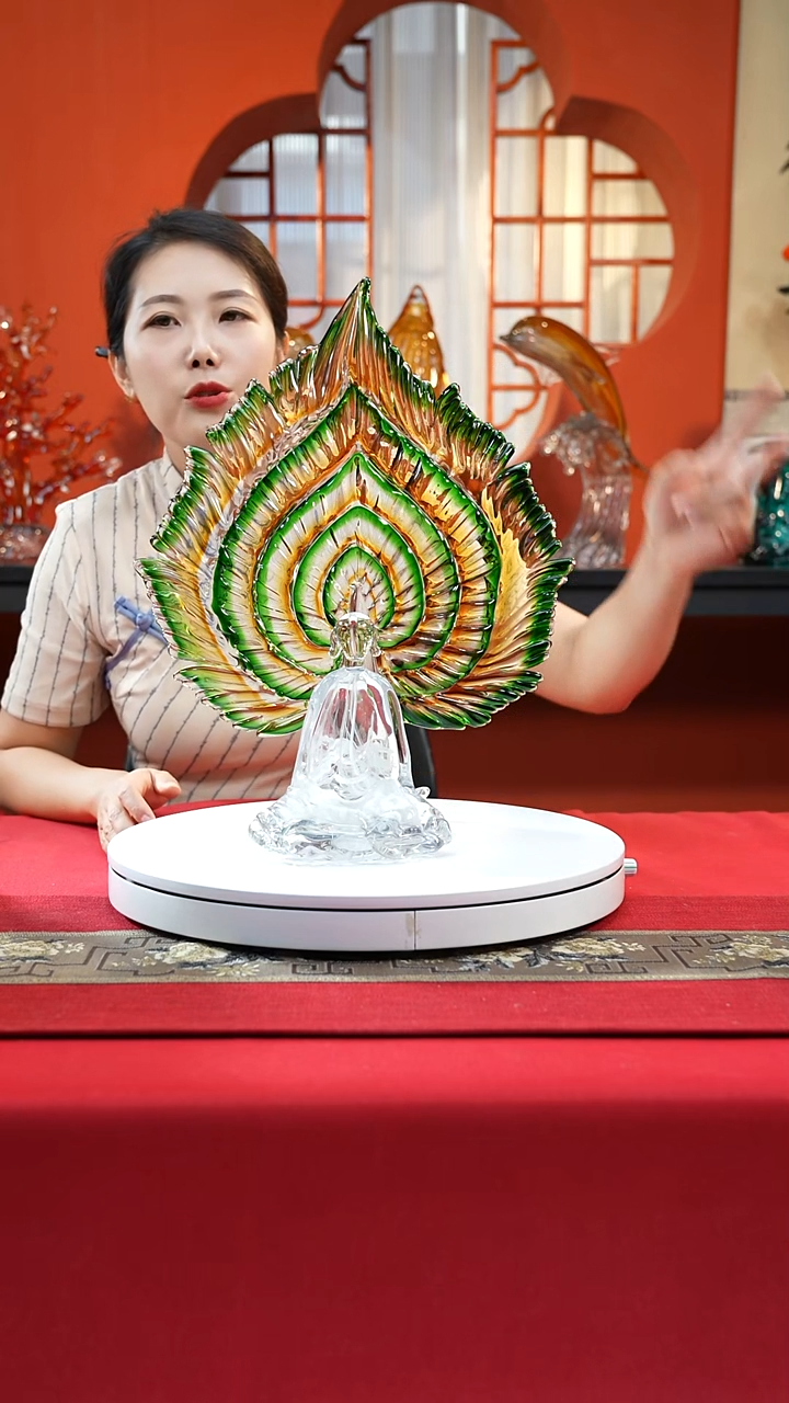 琉璃手工艺品家大业大佛造像