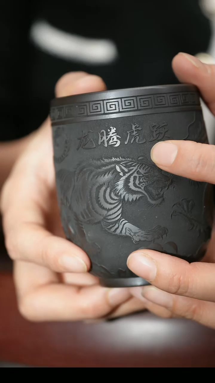 茶杯紫砂紫砂主人杯福利放漏