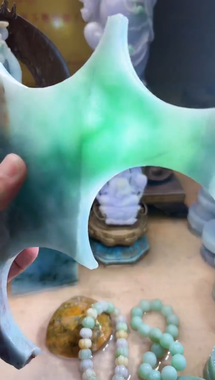 未镶嵌挂件翡翠A货张优9388