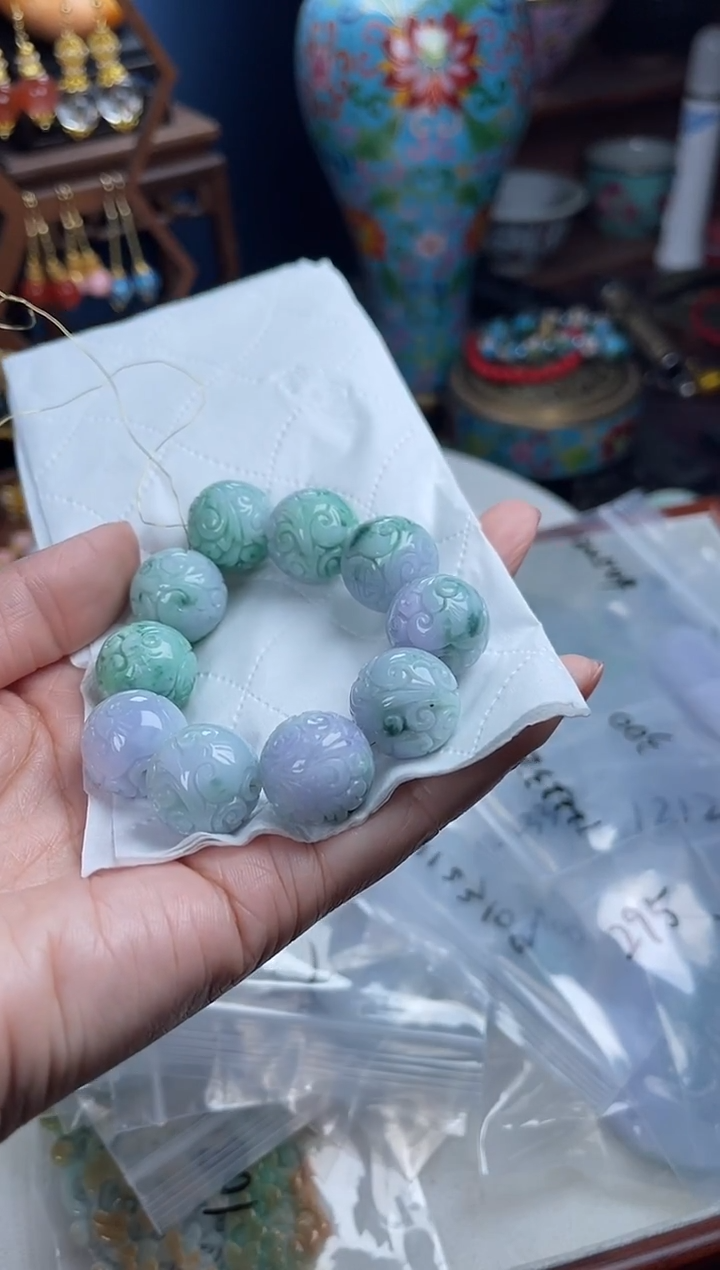 未镶嵌挂件翡翠呵*步，122268+122273+122271+122270+122269