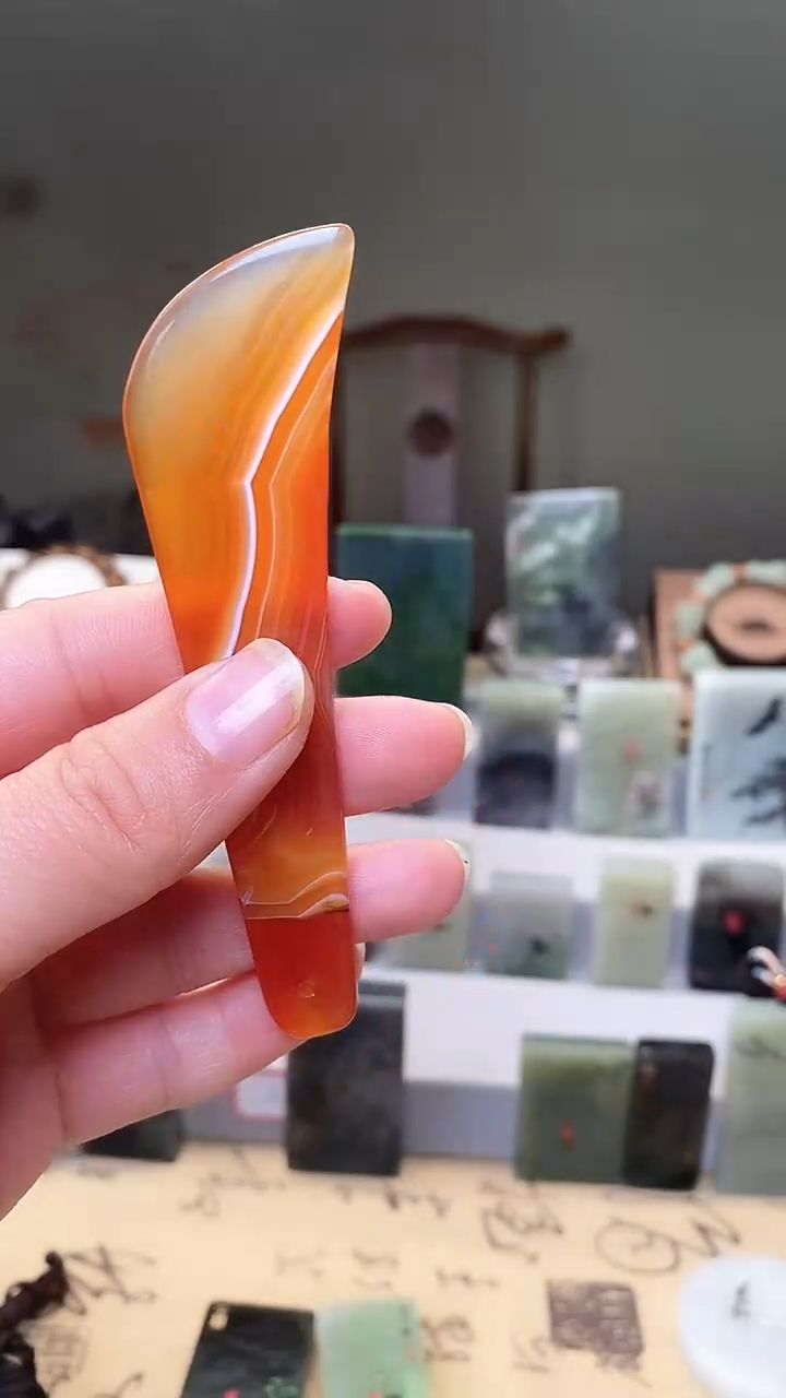 【闪购商品】玛瑙/玉髓把件未镶嵌15