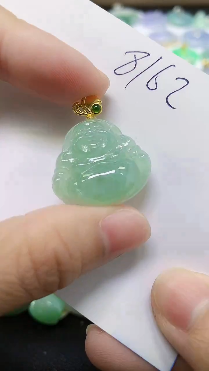 翡翠未镶嵌颈饰天然自然緬甸A貨翡翠