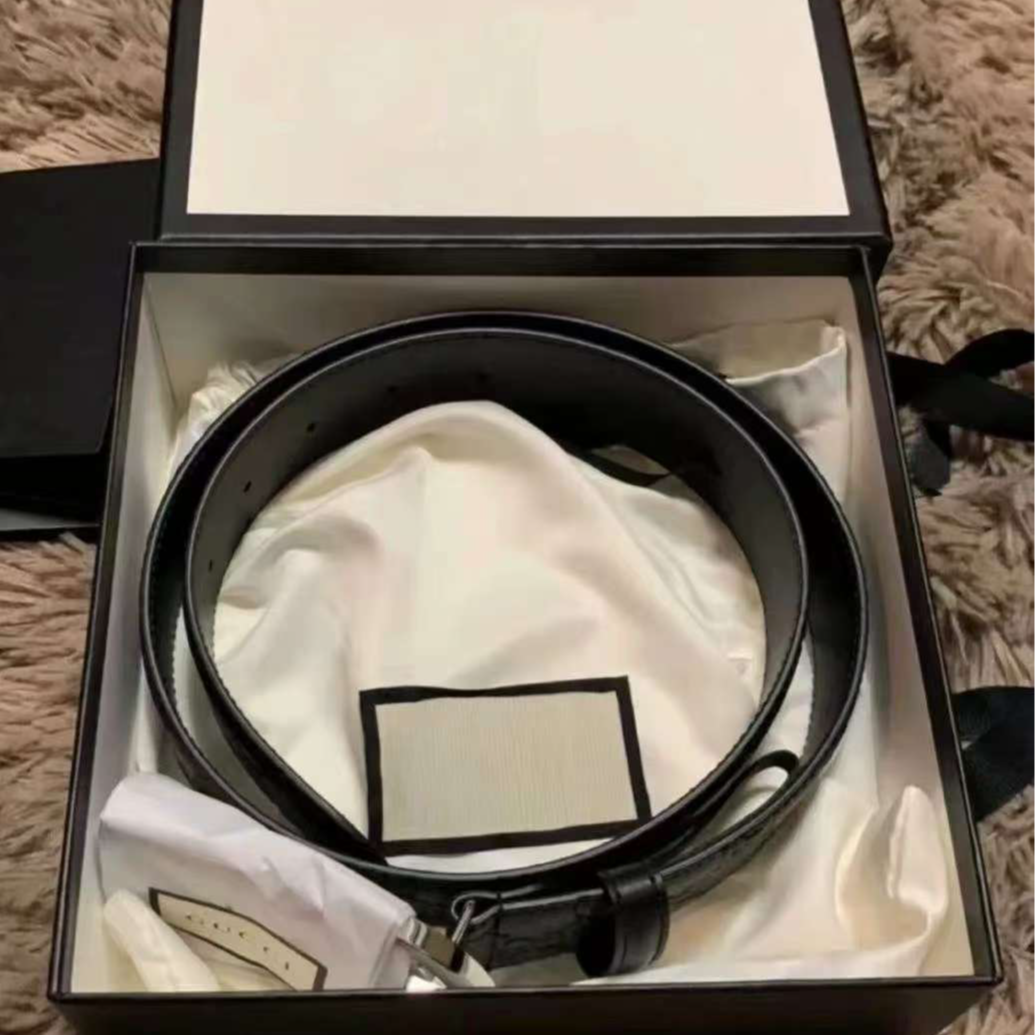 【顺丰包邮】男士皮带经典老花商务百搭休闲腰带