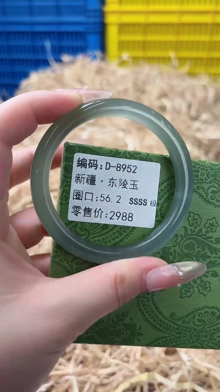 未镶嵌手镯石英质玉D-8952