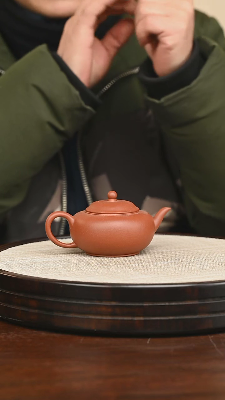 【闪购商品】紫砂紫砂朱泥标平紫砂朱泥秦权