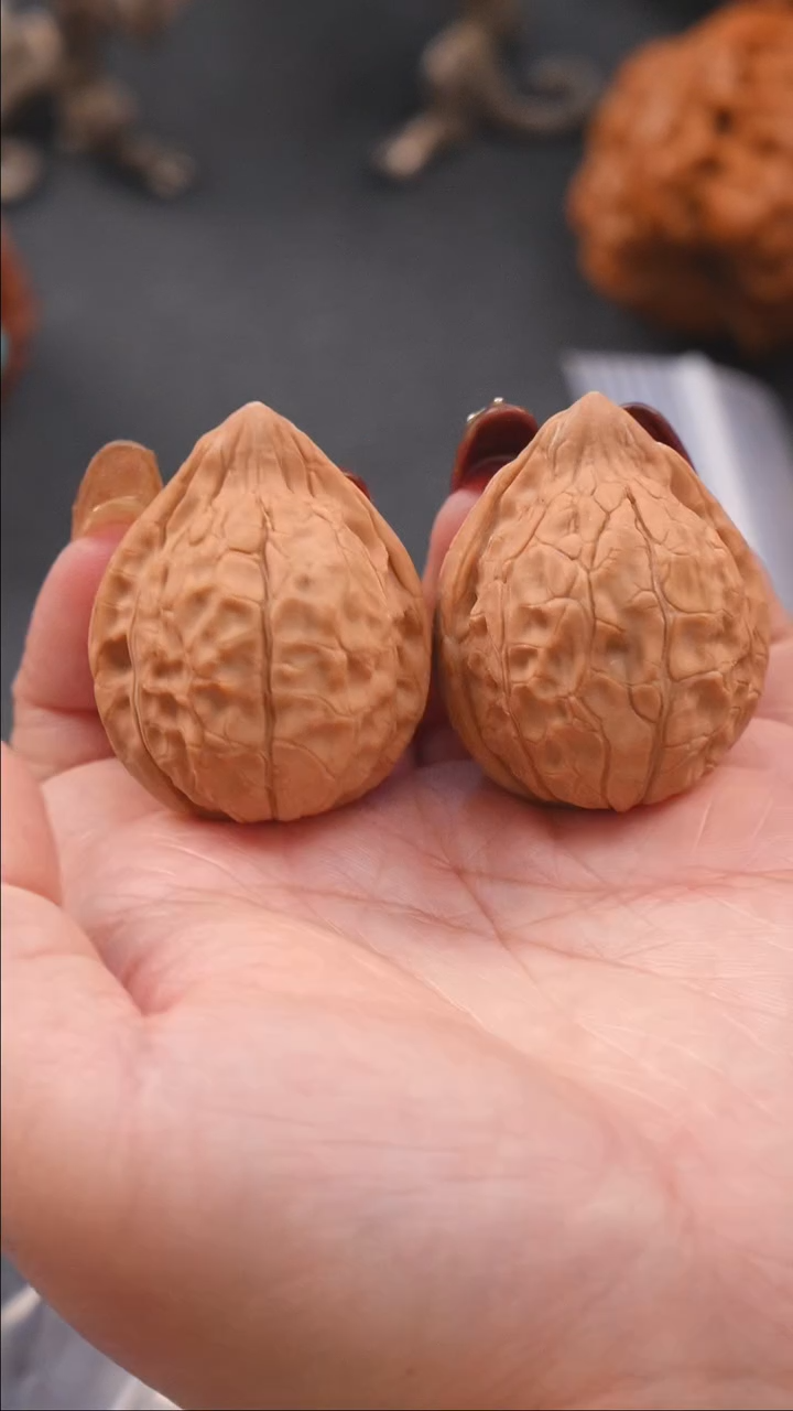 【闪购商品】文玩核桃把件33龟甲文