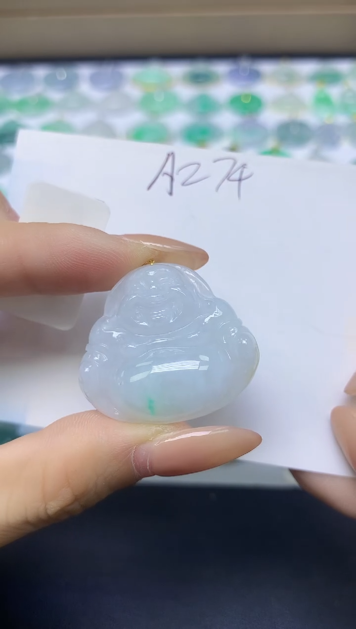 颈饰未镶嵌翡翠天然缅甸A货翡翠百元以上9元证书费自理