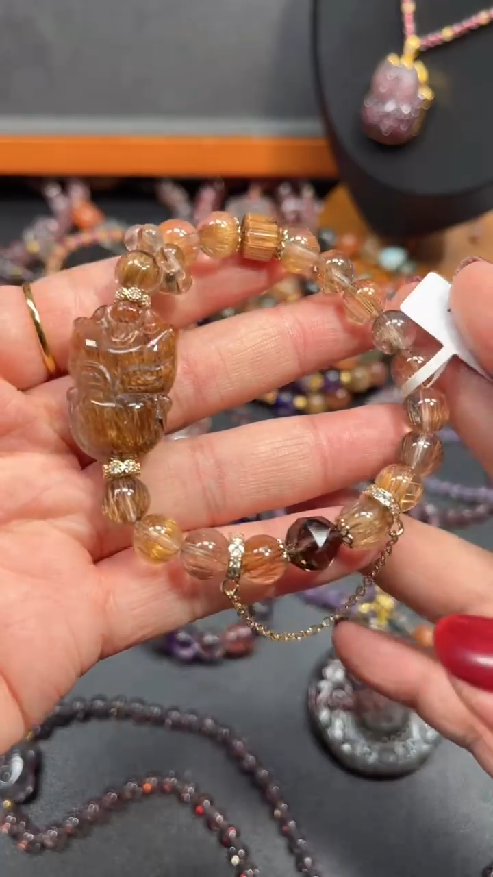 【闪购商品】水晶颈饰未镶嵌【百晶灵儿】天然水晶定制款