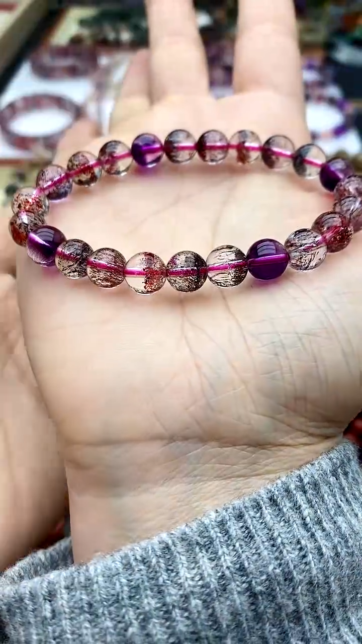 【闪购商品】水晶手链未镶嵌超七
