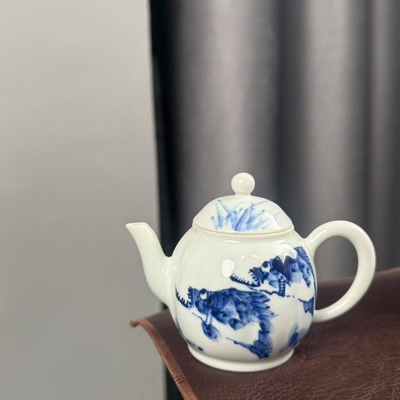 柴窑微瑕福利鳜鱼壶110cc