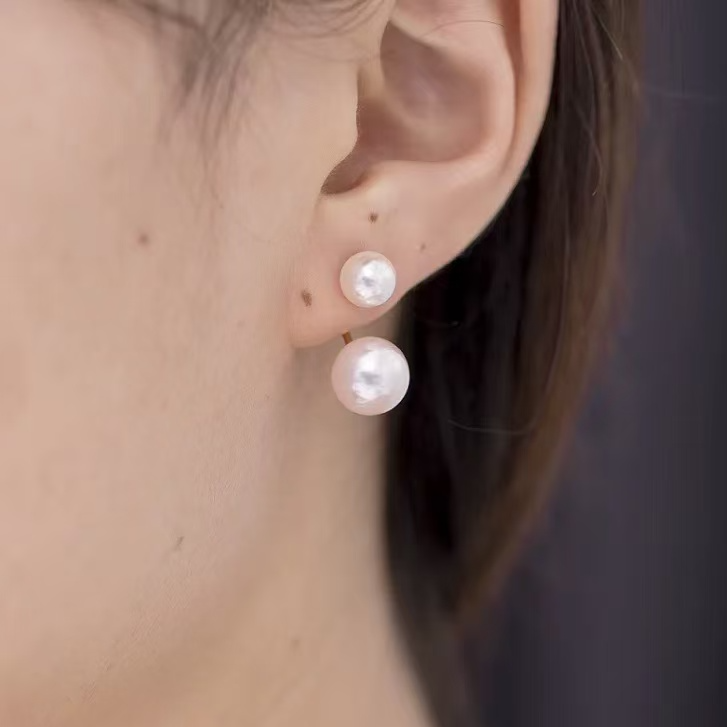 403  同款乔妹白珍珠耳钉