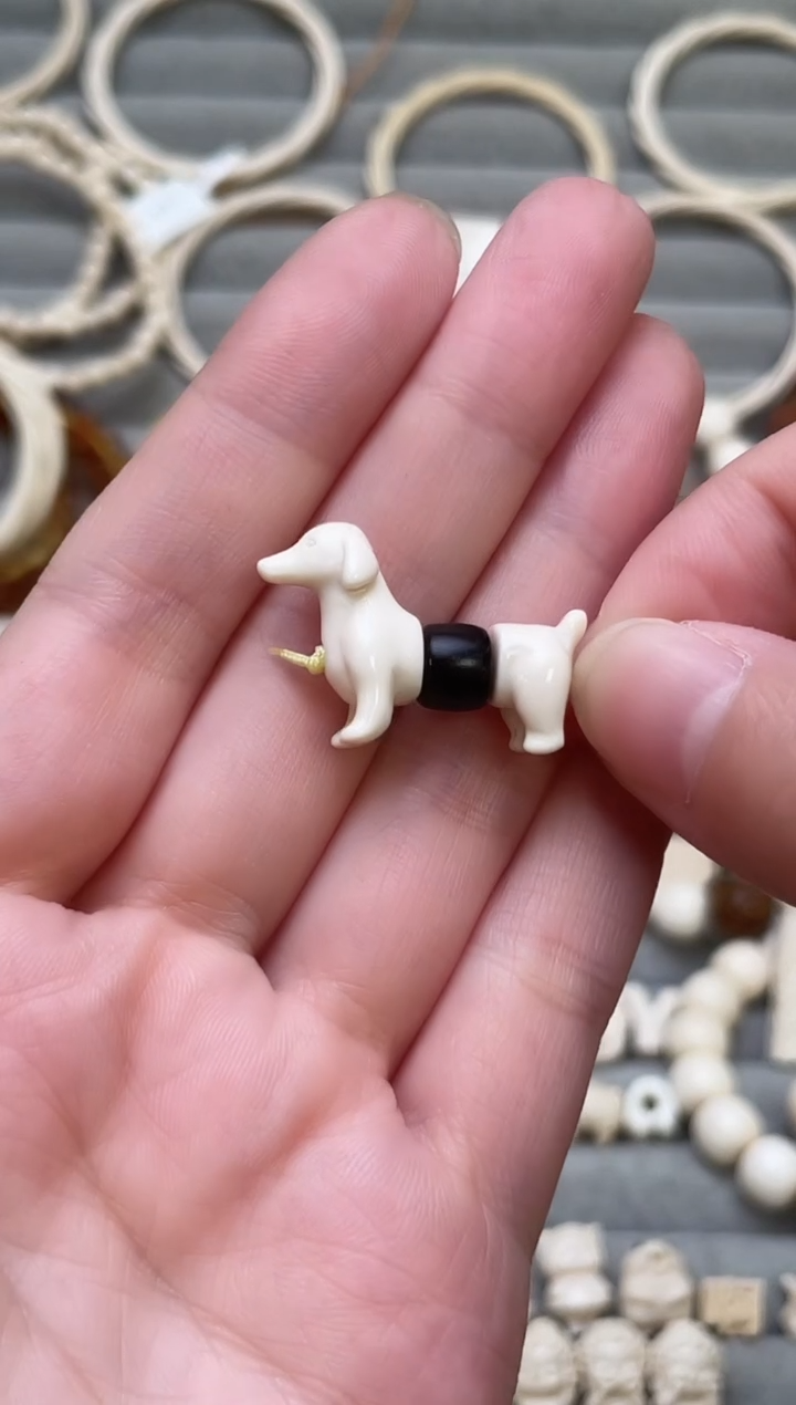 手串/手链/手镯猛犸象牙腊肠狗