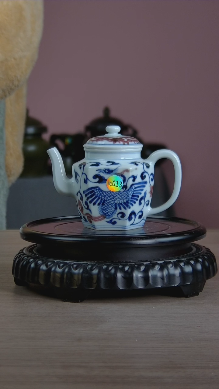 凌*景韵堂仿清茶叶末釉