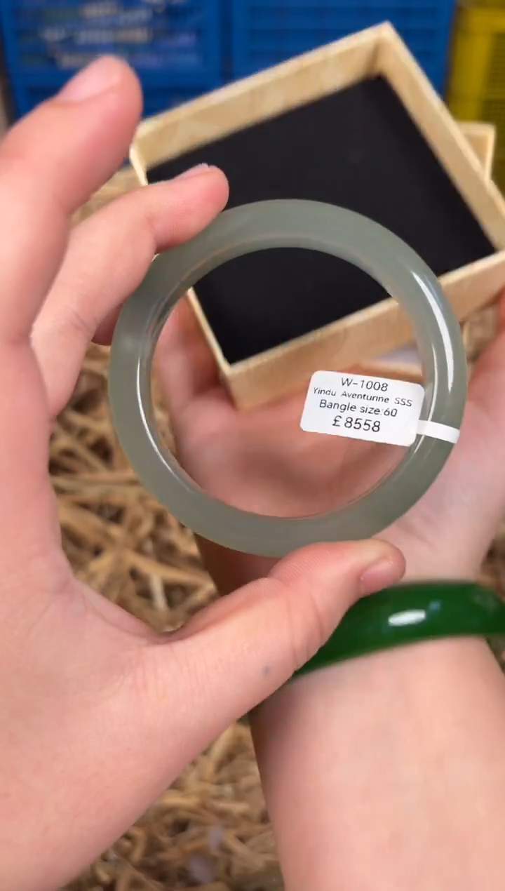 未镶嵌手镯石英质玉W1008