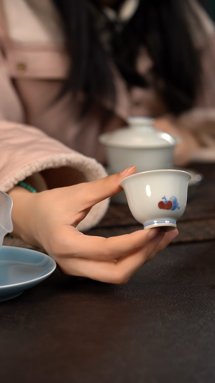 【闪购商品】杯聚澜堂事事如意一口杯