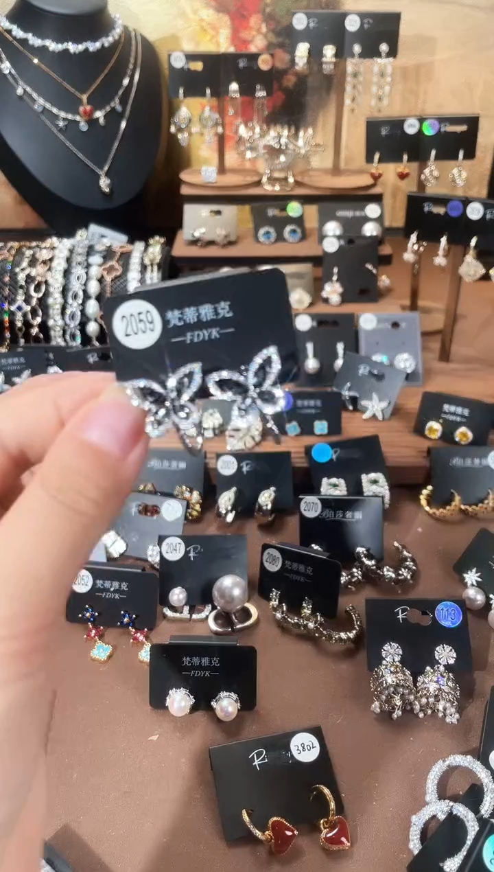 合金925银锆石梵2059