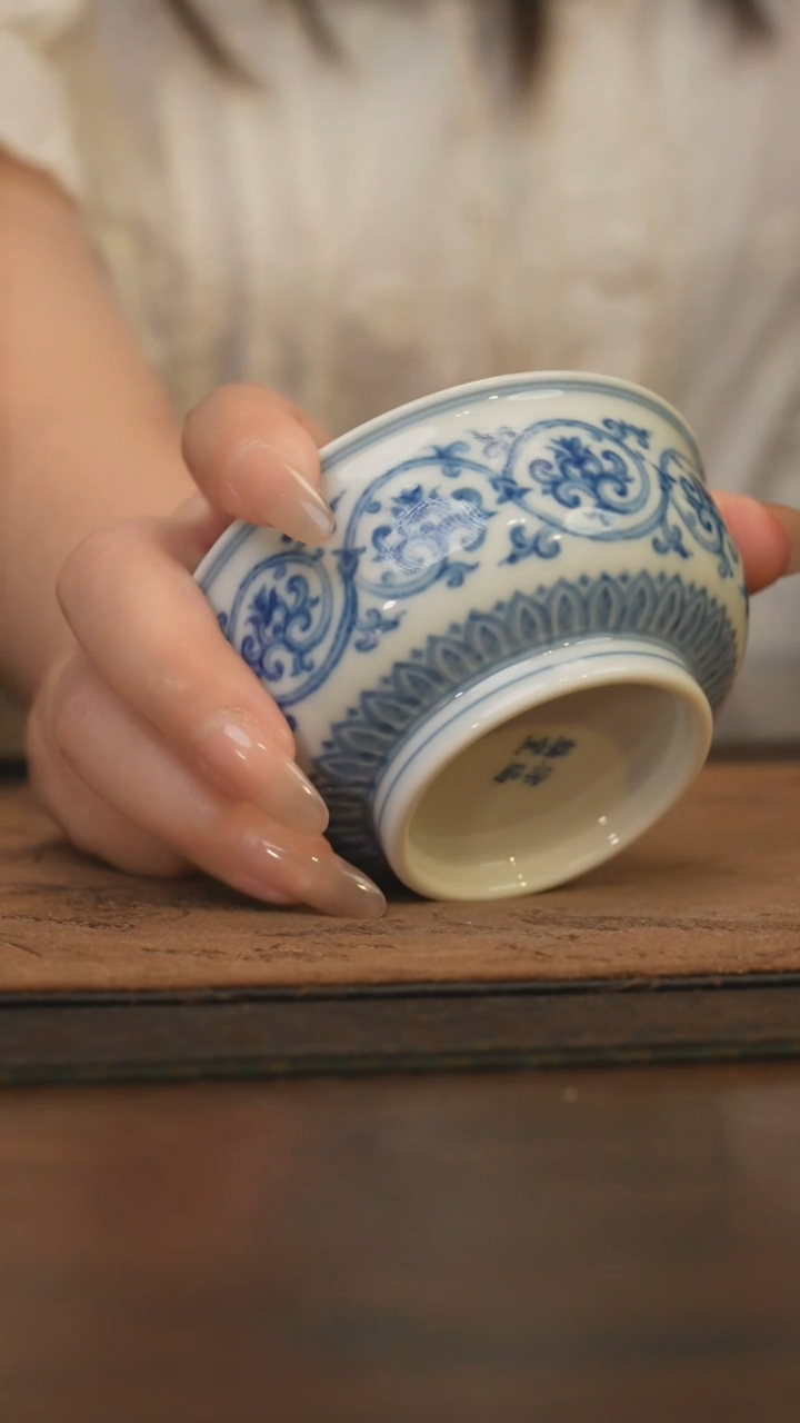 瓷片柴窑青花破价福利