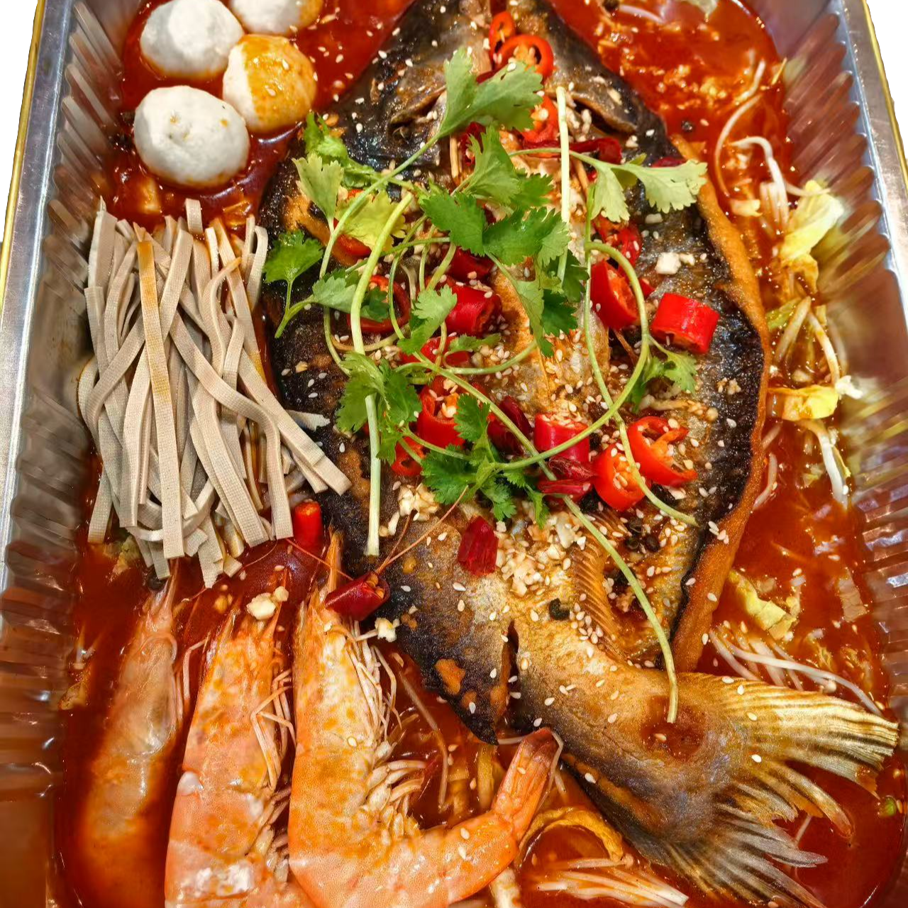 香辣烤鱼/份