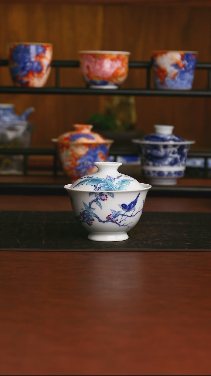 景德镇手工手绘的18