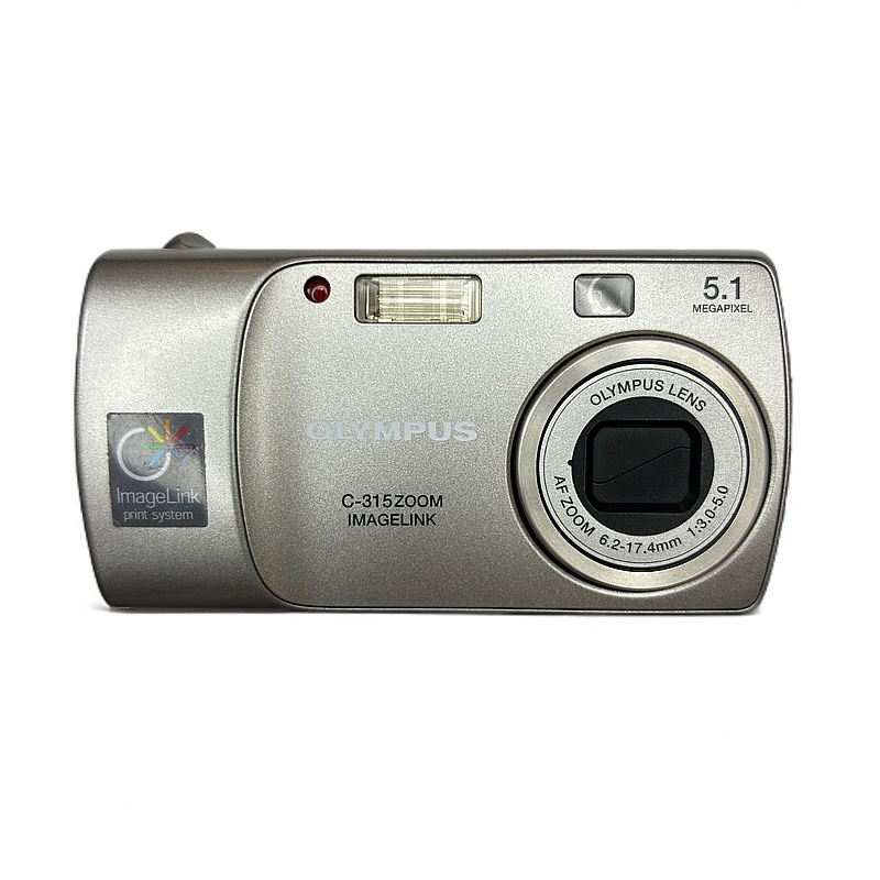 9新 Olympus/奥林巴斯 C315 510w像素 2.8倍光学变焦 CCD相机拍人