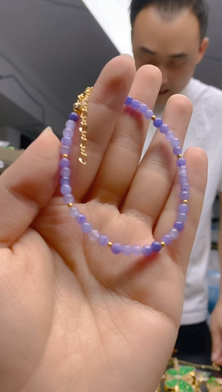 【闪购商品】翡翠耳饰合金0204翡翠手链