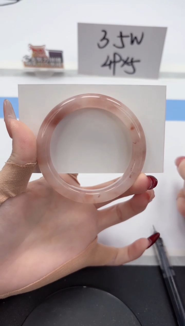 【闪购商品】石英质玉手镯未镶嵌A132-56.3