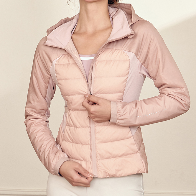 秋冬保暖轻薄运动外套修身外套5649