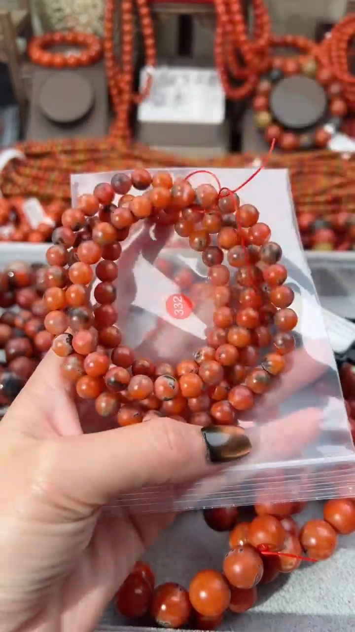 【闪购商品】南红玛瑙手串未镶嵌8+
