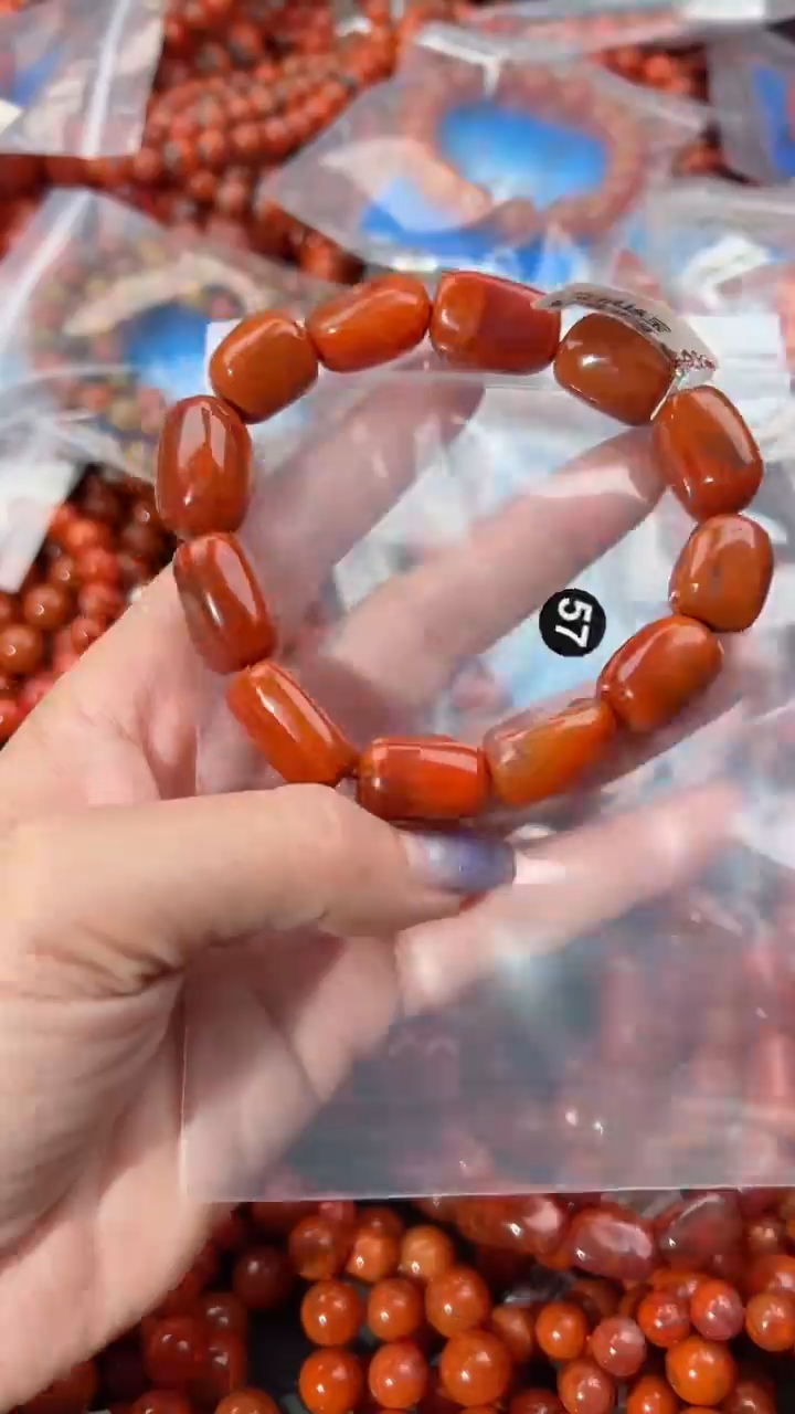 【闪购商品】南红玛瑙手串未镶嵌13