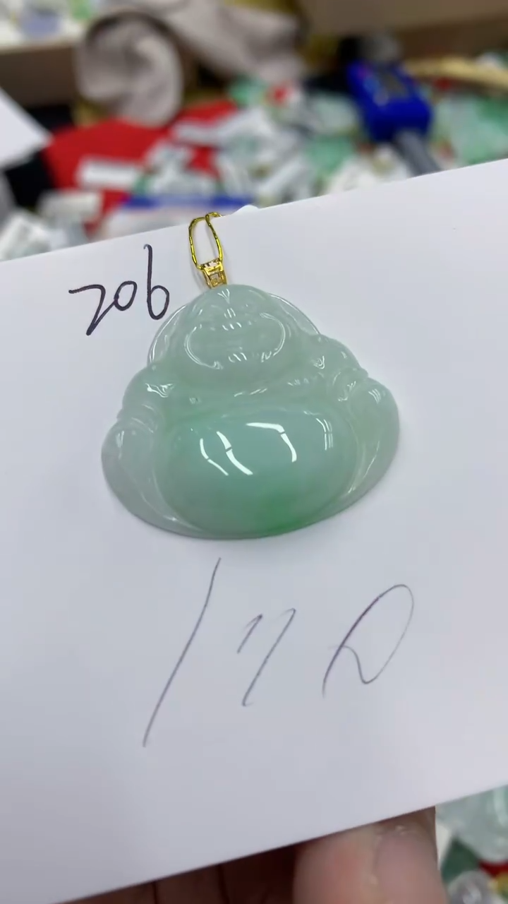 【闪购商品】翡翠颈饰18K金镶嵌号链接1111111111