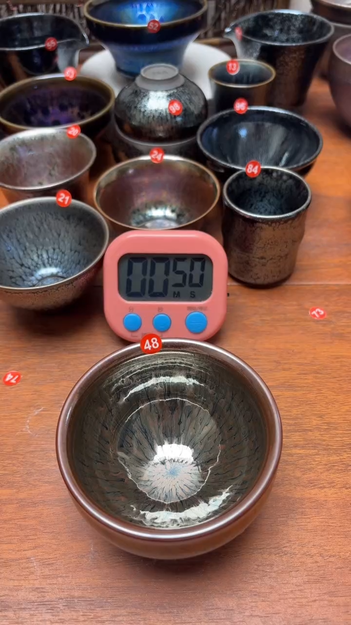 【闪购商品】茶盏48号建盏工匠茶器