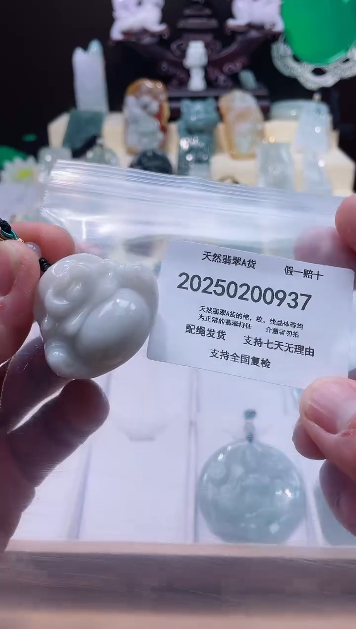 【闪购商品】翡翠颈饰未镶嵌闪购商品8号店20025002003