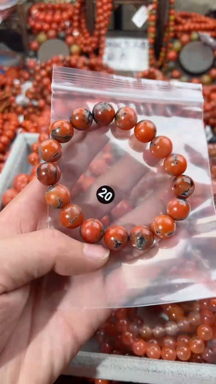 【闪购商品】南红玛瑙手串未镶嵌12
