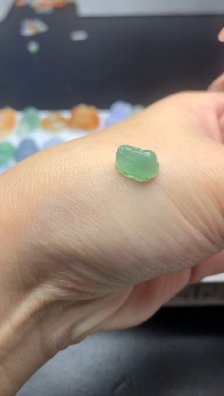 【闪购商品】定制翡翠未镶嵌毛货