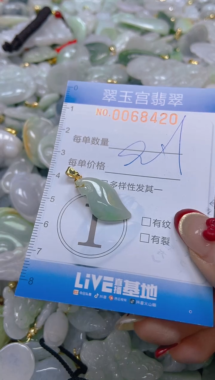 【闪购商品】翡翠颈饰未镶嵌闪购0068420
