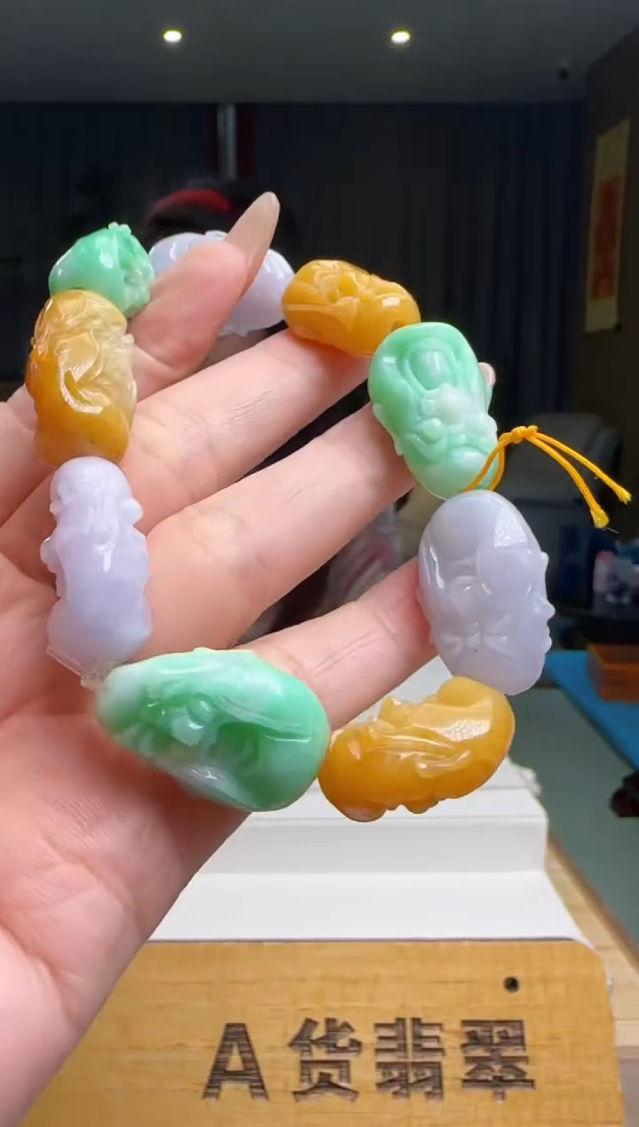 【闪购商品】翡翠手串未镶嵌YJ@@WS1SS01964