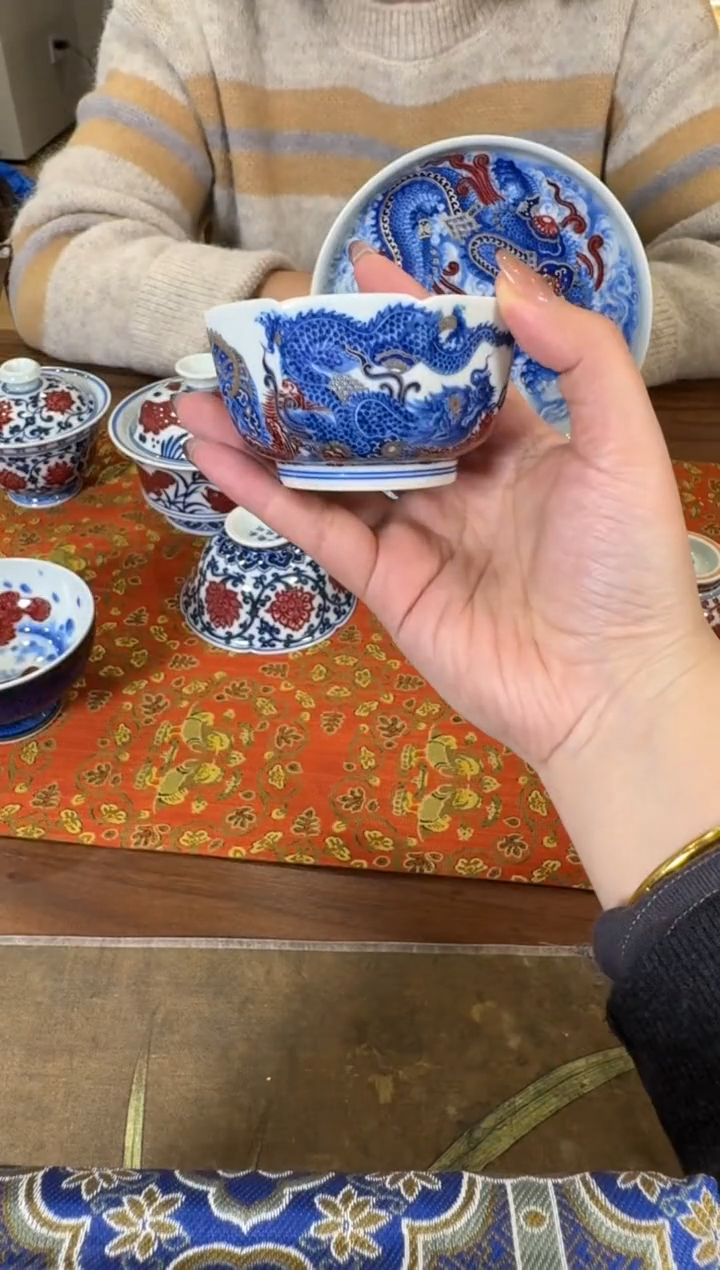 【闪购商品】杯永明尚玩四圣兽八方杯