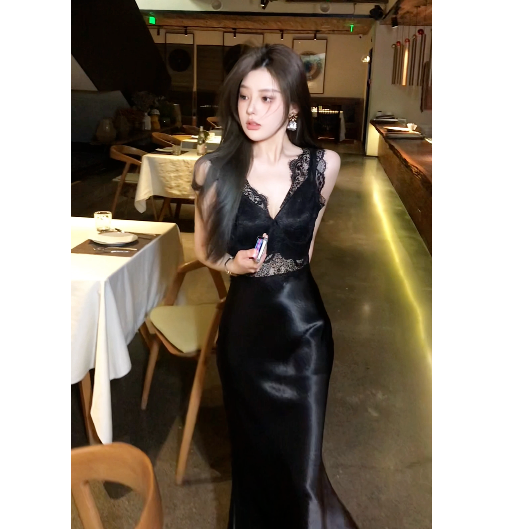 大璐●【米兰往事】蕾丝气质女士夏季法式连衣裙DLC5LYQ1566