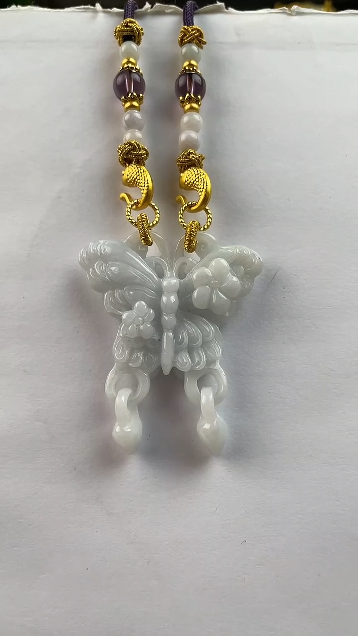 【闪购商品】翡翠颈饰未镶嵌2316(赠链)部分宝贝微瑕主播介绍为准